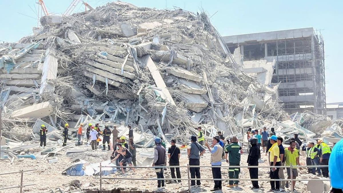 Gempa Bumi Dahsyat Guncang Myanmar, Banyak Bangunan Rusak